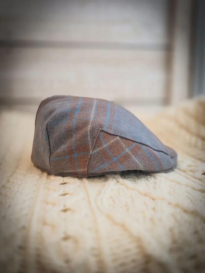Grim Tartan Flat Cap